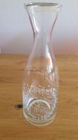 Dekorative Glasflasche, Karaffe mit Bärndütsch-Spruch