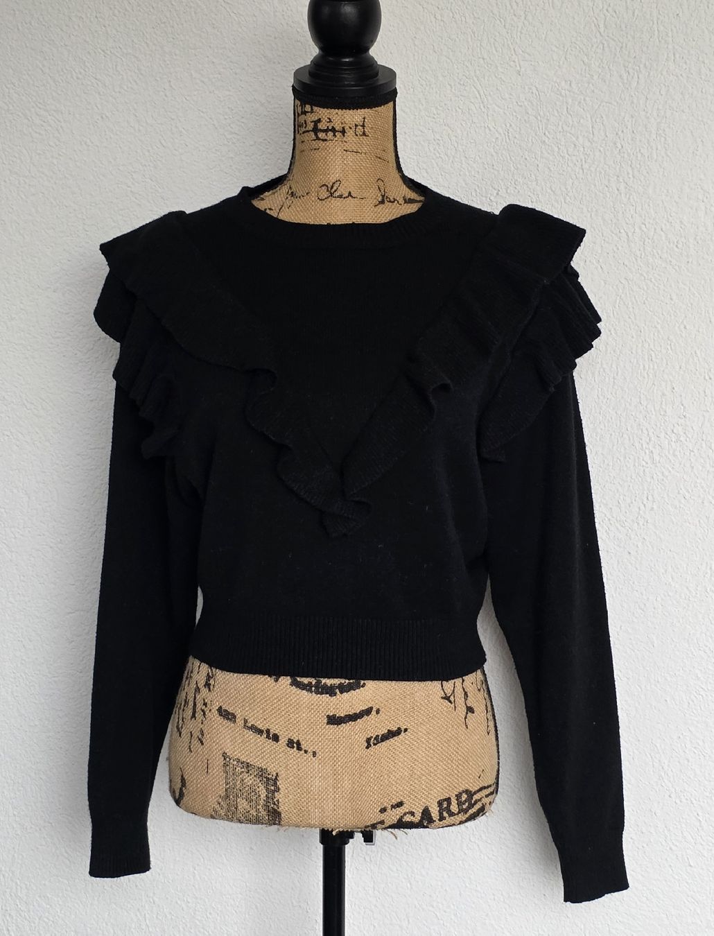 Maglioni & Felpe: Pullover mit Rüschen, Grösse S/M ,Neu! – Nuovo (secondo la descrizione) da Rheinsulz venduto da Gilea 2
