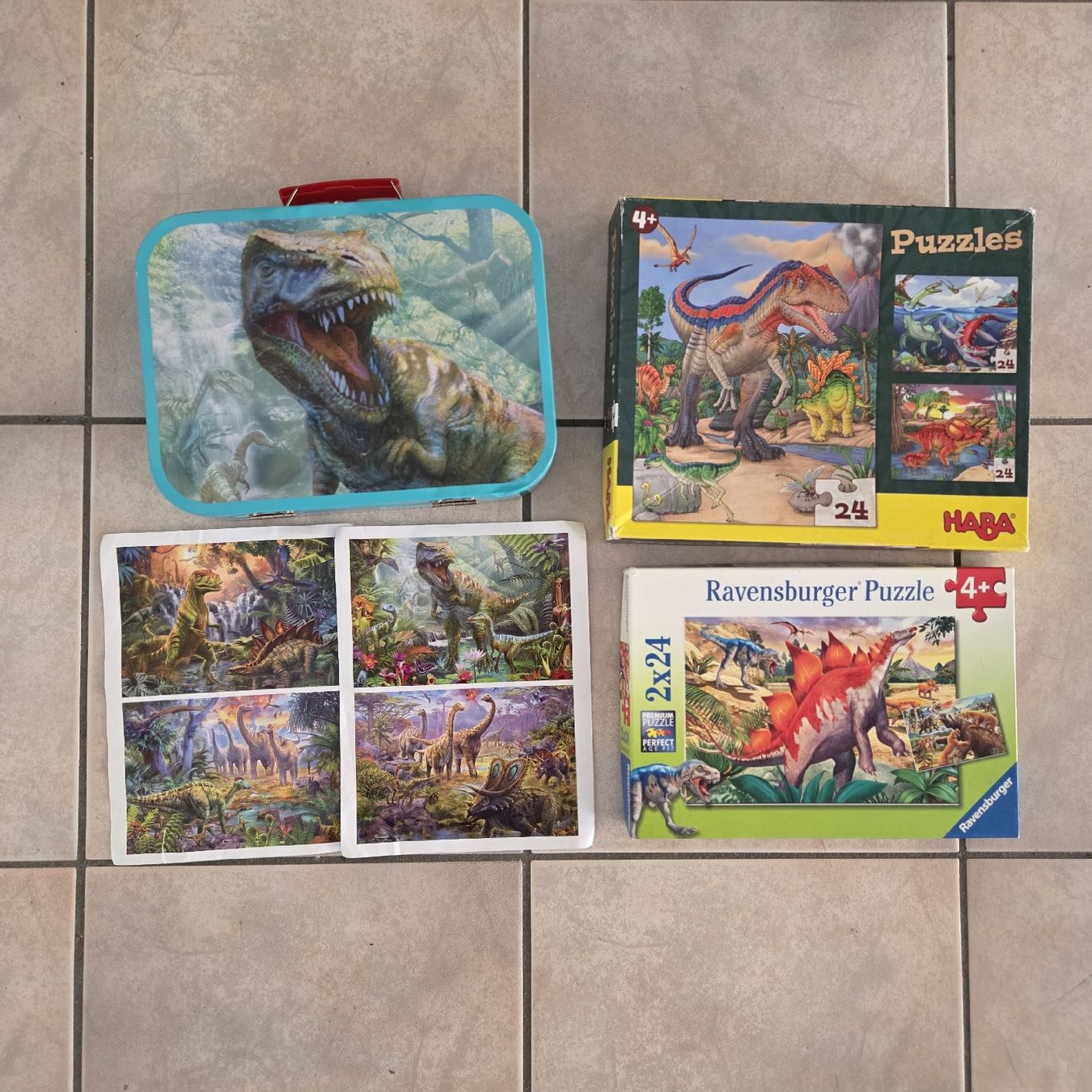 Ravensburger Puzzles: Dinosaurier Puzzle Set – D'occasion à Fischbach-Göslikon par Rainbow88