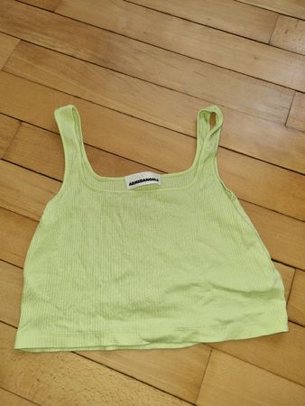 Armedangels Top lime, Gr. L,