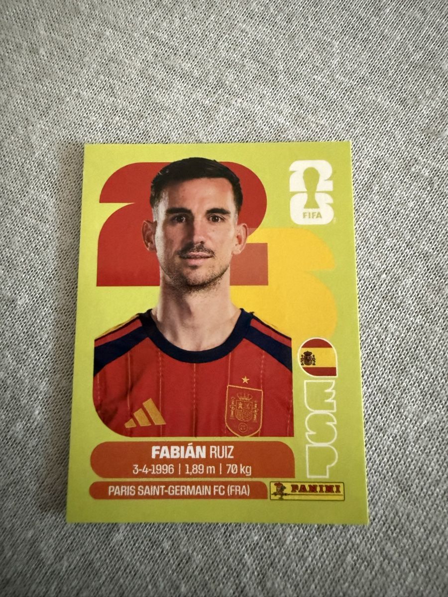 Panini Sammelbilder & Trading cards: ESP12, Fabian Ruiz, Panini, WM26  – Neu (gemäss Beschreibung) aus Amriswil von ALETAL
