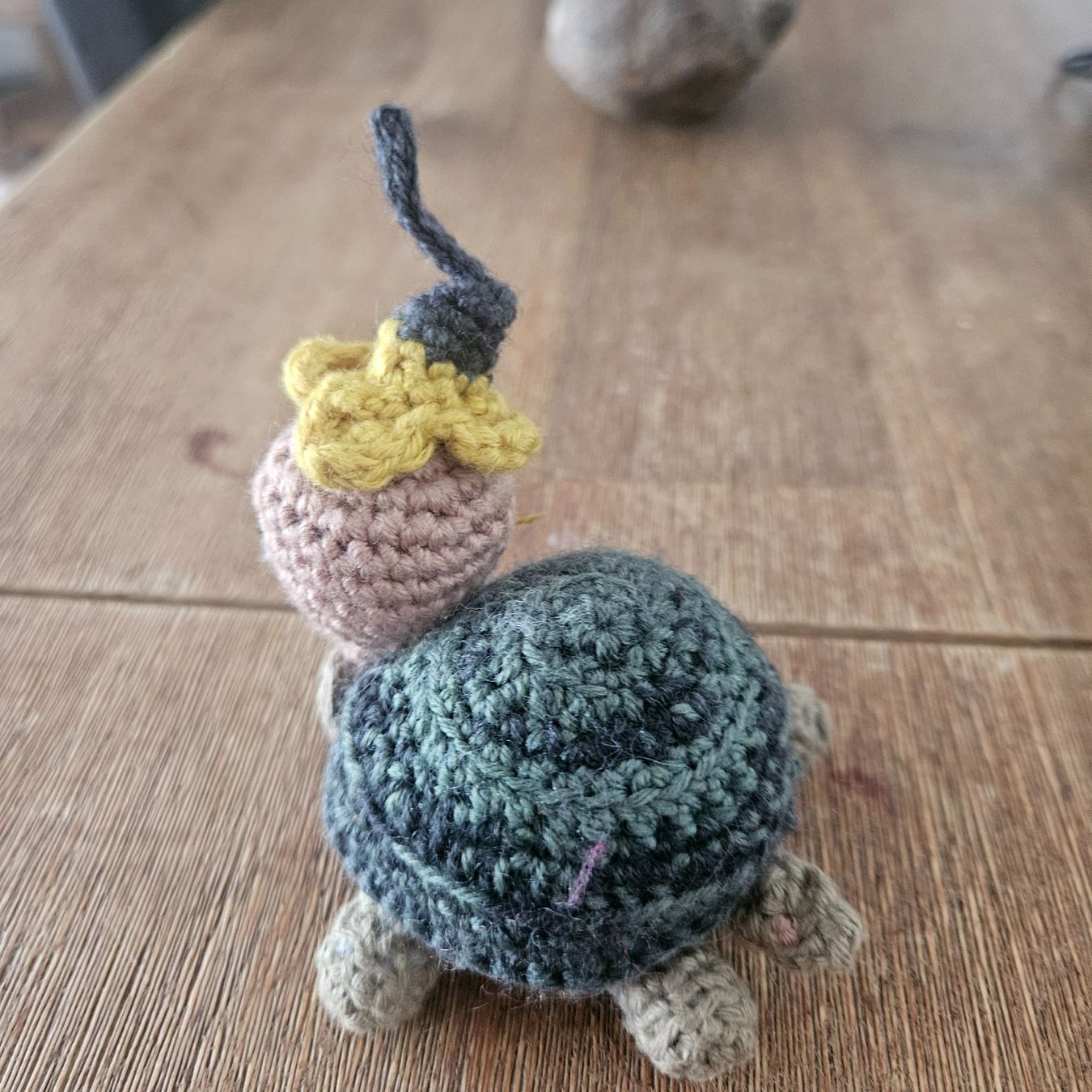 Statuette: Schildkröte Amigurumi gehäkelt – Nuovo (secondo la descrizione) da Biel/Bienne venduto da Aura1 3