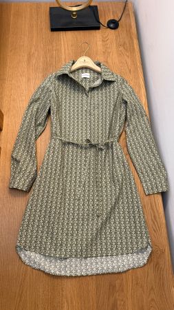 NEU Claudie PIERLOT Kleid Hemdkleid Cotton edel Popeline