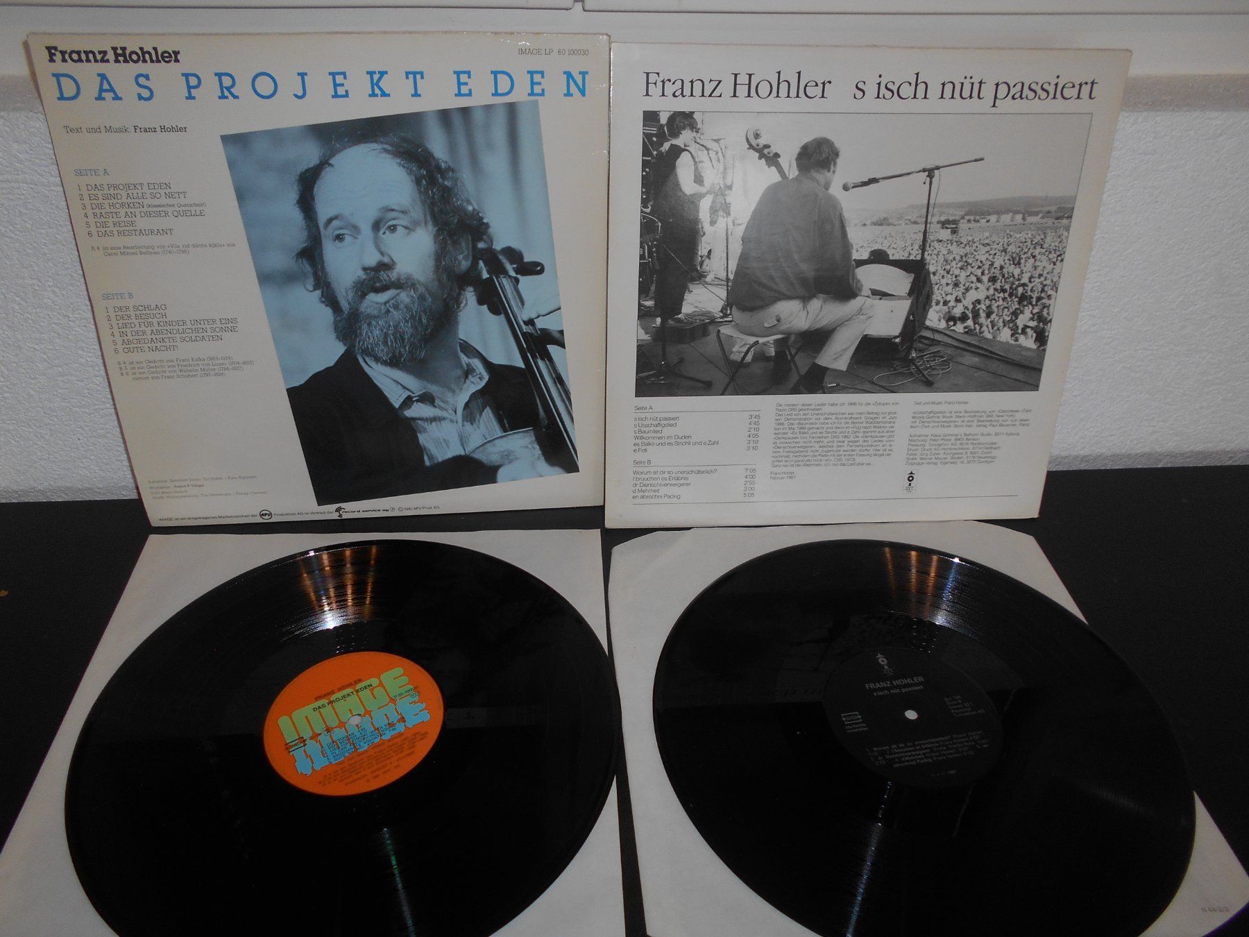 Dischi in vinile: 2x Franz Hohler LPs – Usato da Aarberg venduto da witchhunter01 1