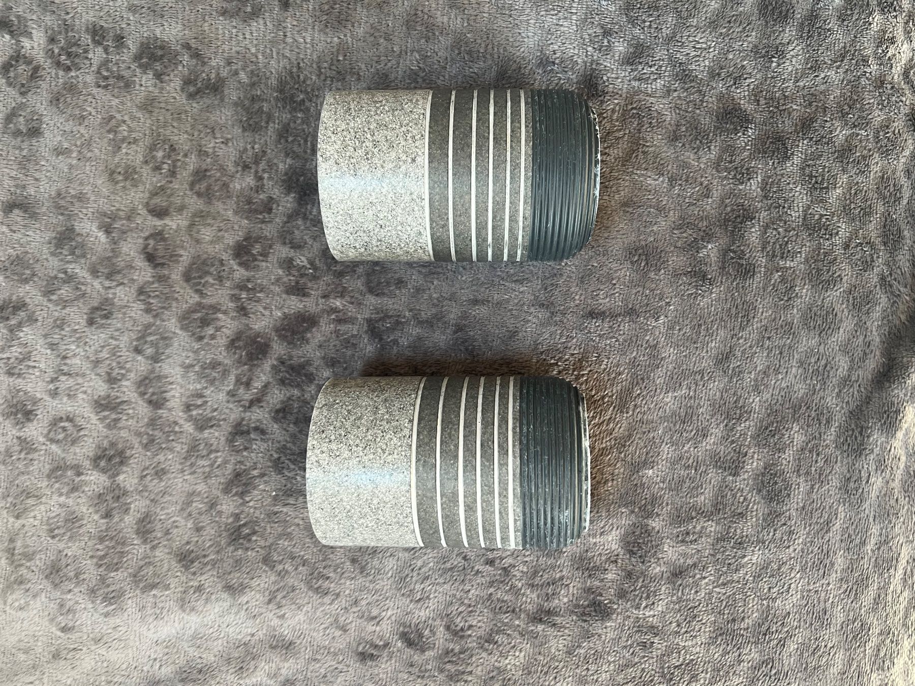 Bicchieri: Ensemble de gobelets en pierre (2 pièces) – Usato da St-Blaise venduto da Richy03