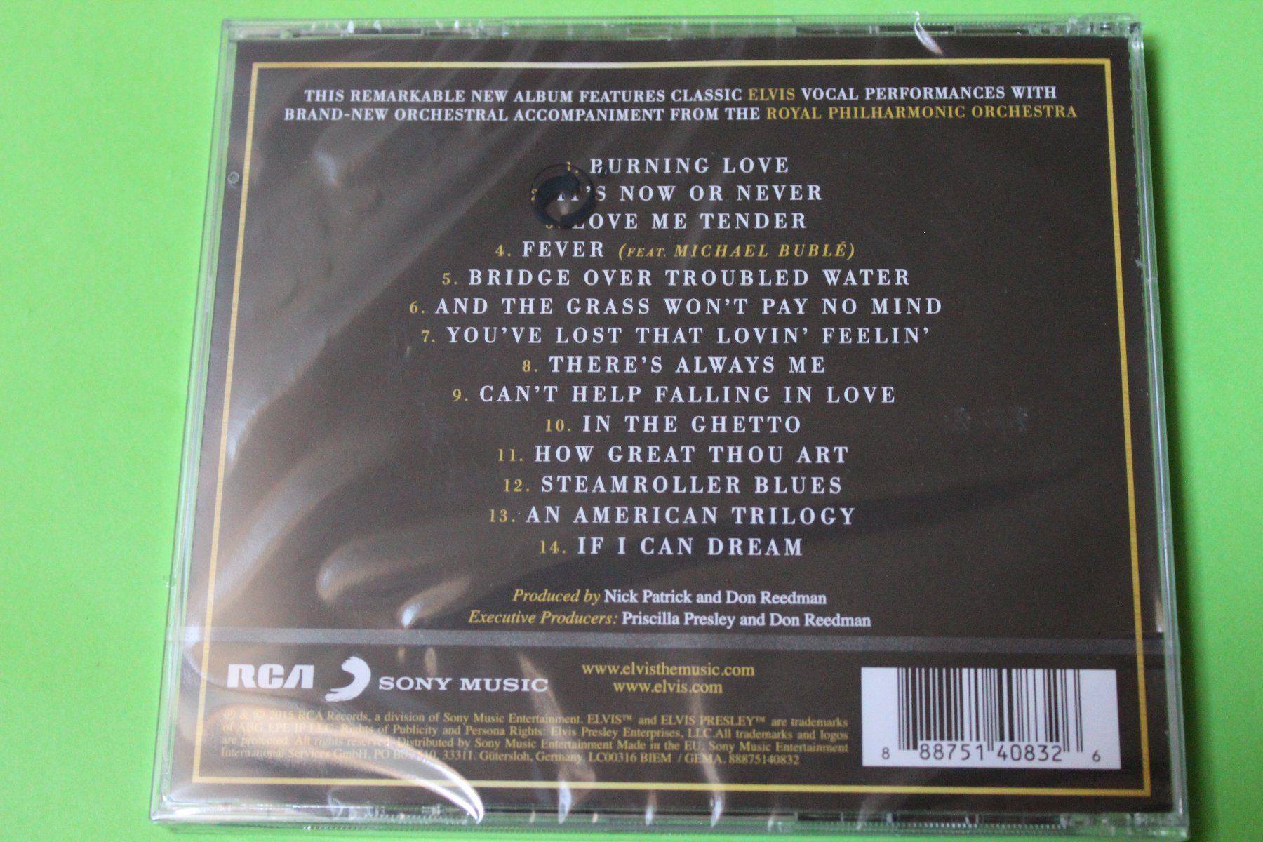 CD: Elvis Presley - If I can dream CD originalverpackt – Nuovo e nell'imballaggio originale da Tübach venduto da JamesStone 2