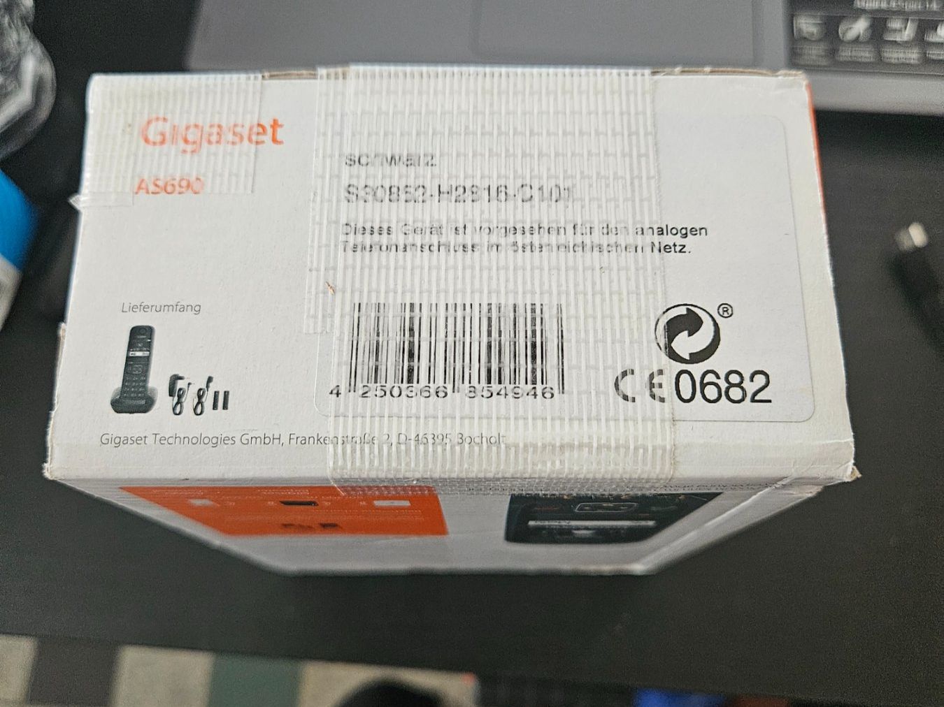 Gigaset Telefoni: Gigaset AS690 Schnurlostelefon mit Basisstation – Nuovo (secondo la descrizione) da Wikon venduto da Mr.Saxer 3