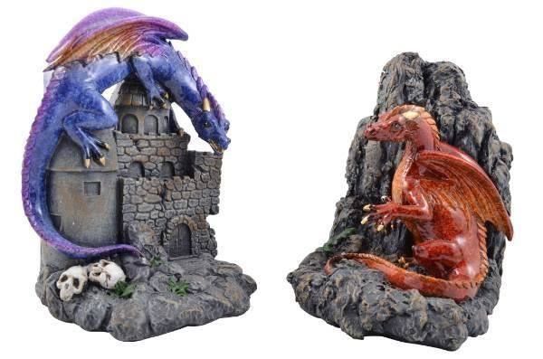 Altro in Decorazioni & Accessori: 2-ER SET DRACHEN BUCHSTÜTZEN - – Nuovo (secondo la descrizione) da Rupperswil venduto da big-one-sale