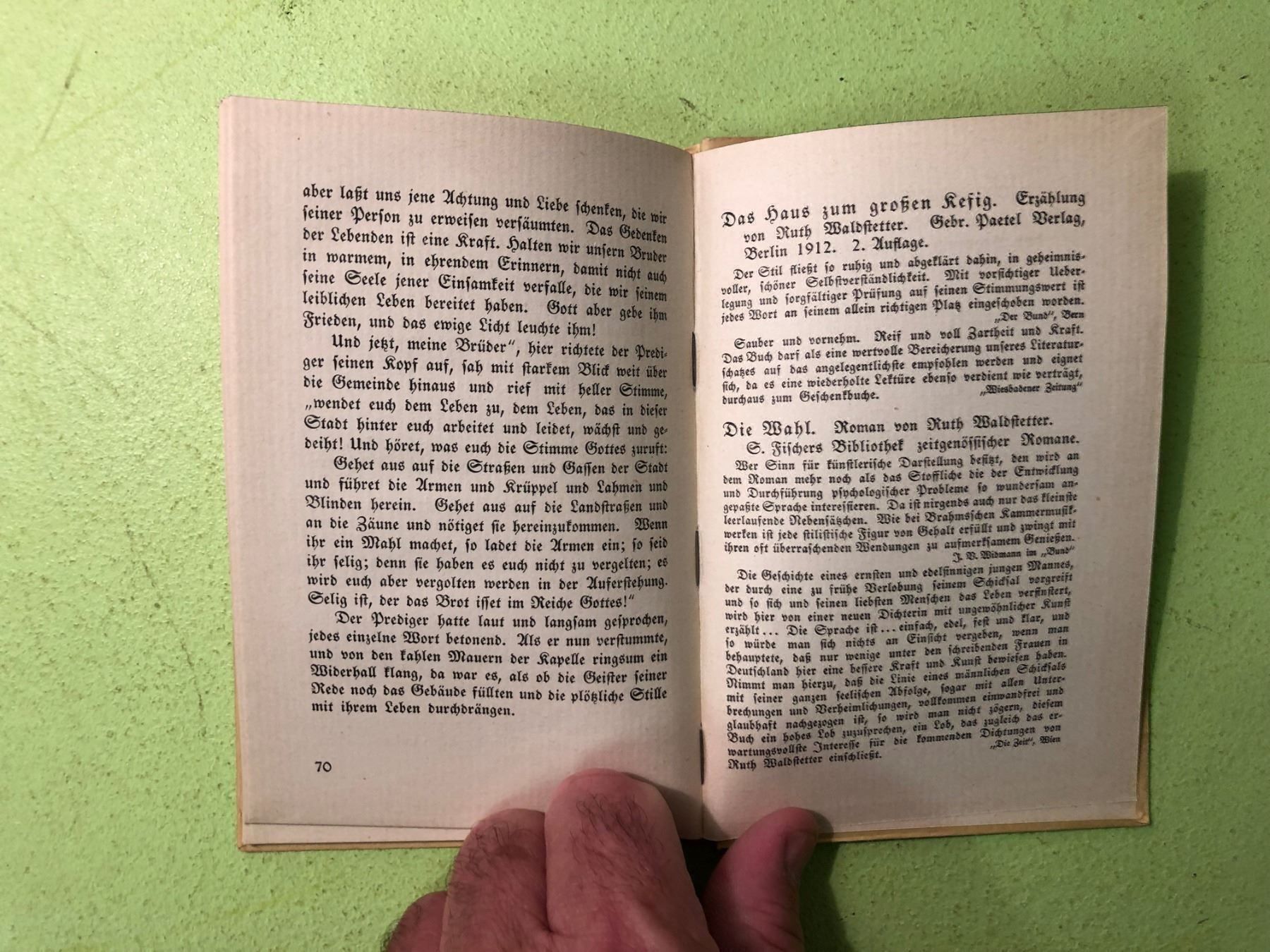 Libri: Ruth Waldstetter: Leiden. – Usato da Zürich venduto da allp 8