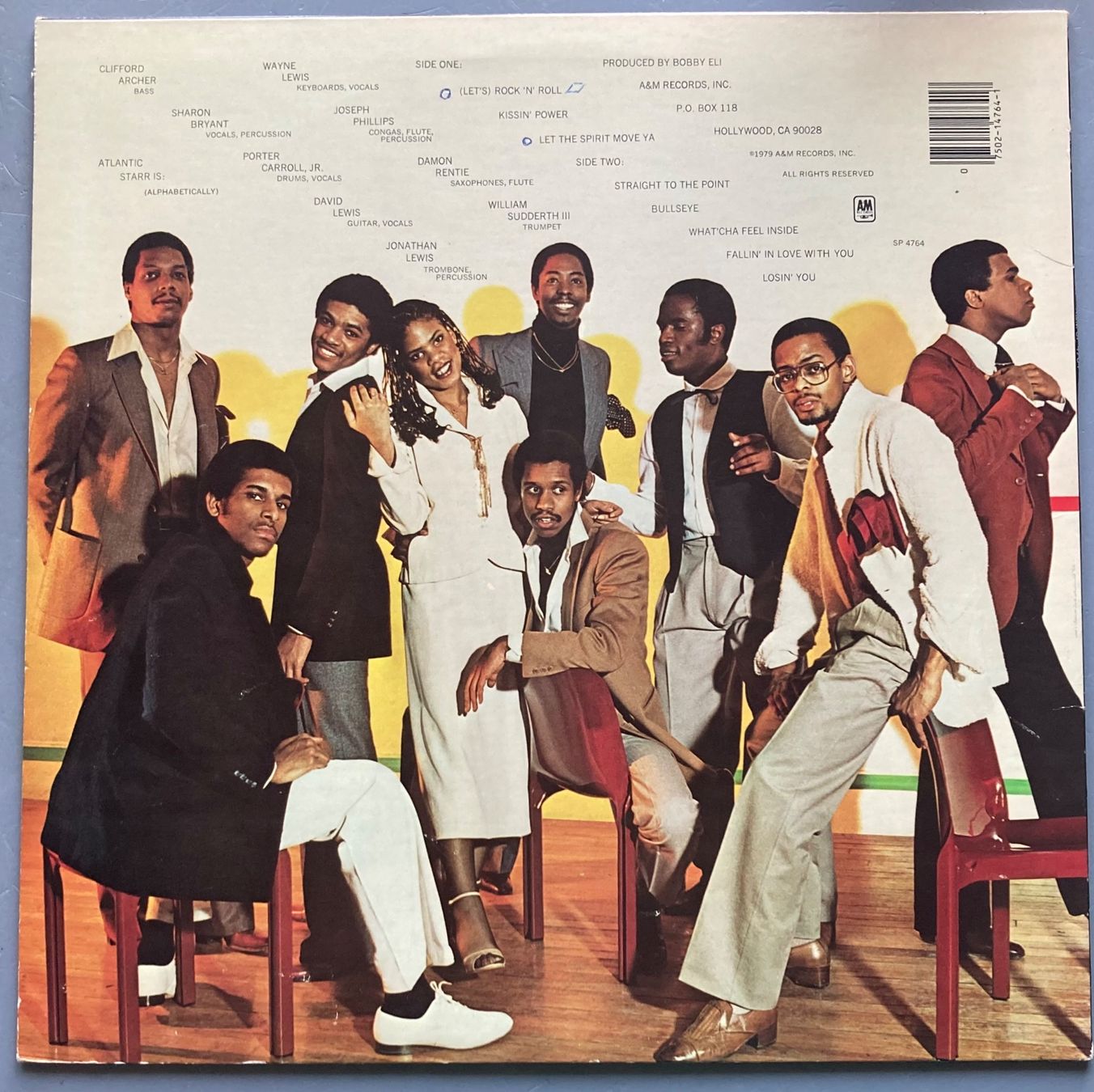 Dischi in vinile: ATLANTIC STARR - STRAIGHT TO THE POINT – Usato da Poliez-Pittet venduto da Newtown-Records 1