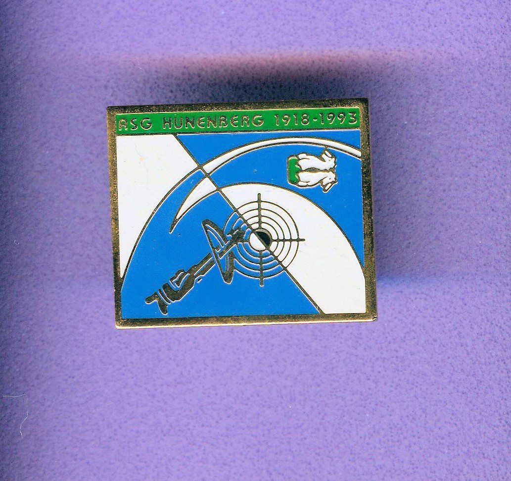 Placchette & Badge: ASG  HÜNENBERG  1918 - 1993 – Usato da Winterthur venduto da Sammleroase