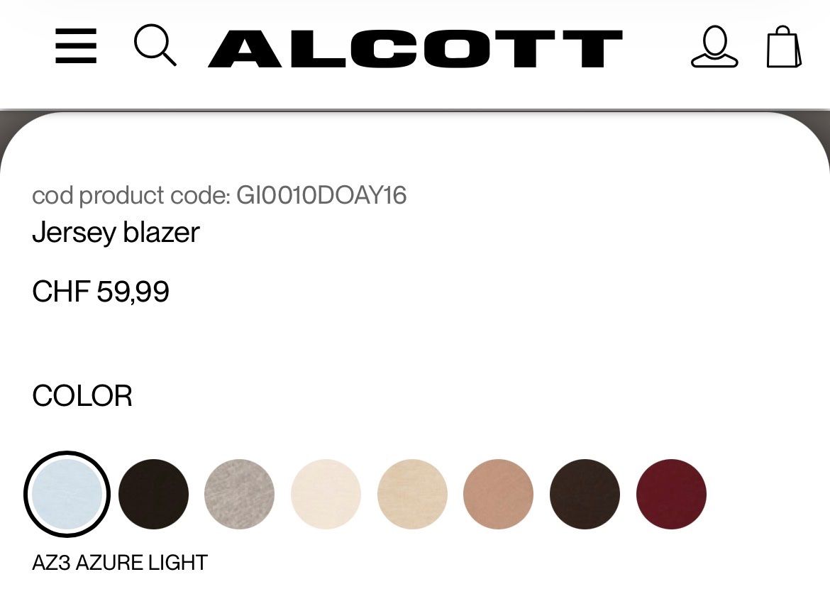 Giacche: Blazer von Alcott, Grösse M – Nuovo (secondo la descrizione) da Wangen b. Olten venduto da Molinker 4
