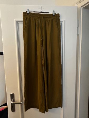 Tchibo Stoff-Hose: Gr. 40, khaki
