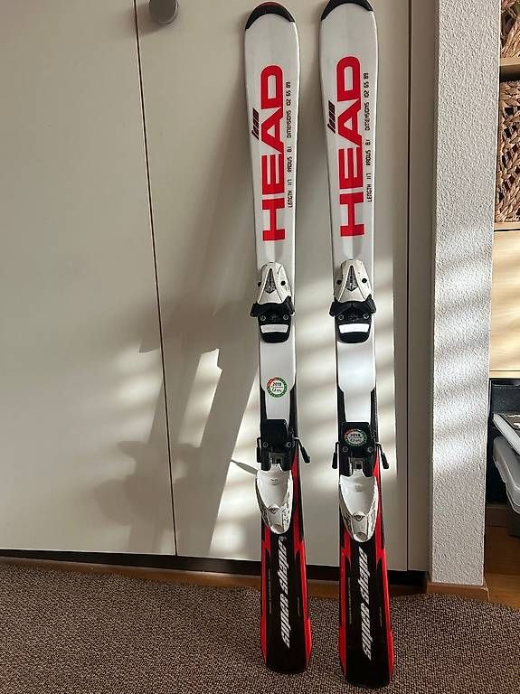 Head Sci: Head Kinderski 116 cm mit Bindung – Usato da Zürich venduto da stanidel