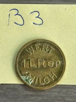Alte Milchmarke VMC 1 Liter (1940-1965)