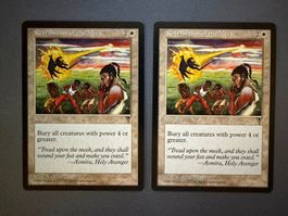 2x Retribution of The Meek // Visions // Magic