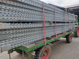 Hochregallagergestell verzinkt mit Dach