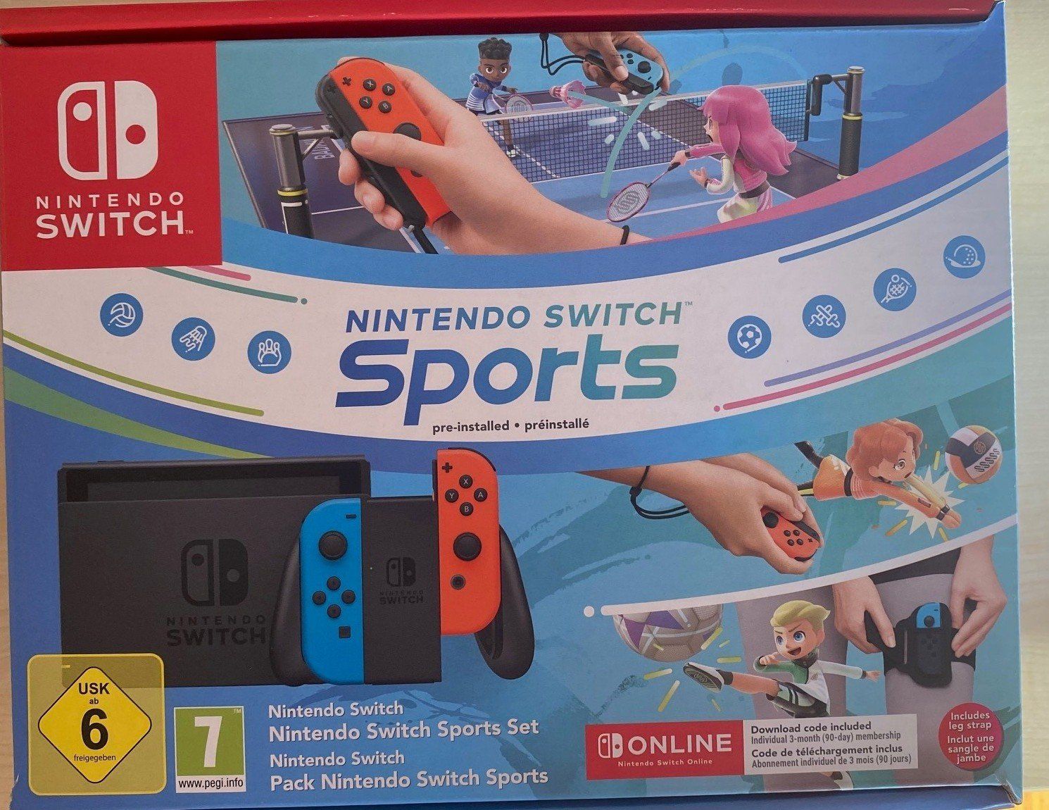 Nintendo Console: Nintendo Switch plus Switch Sports mit Garantie – Usato da Bussigny venduto da logialp 1