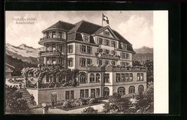 Adelboden, Victoria-Hotel mit Anlagen un
