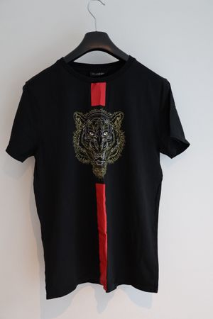 Cooles T-Shirt mit Tigermotiv Grösse M