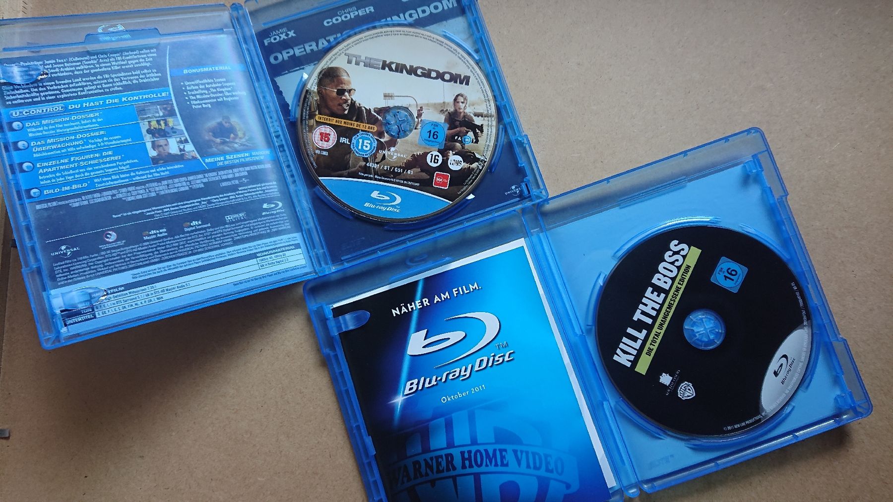 Alle DVDs: 2x Blu-ray Filme: Operation: Kingdom & Kill The Boss – Gebraucht aus Chur von FreakofRarity 2