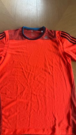 Adidas Climacool Shirt, Neon-Orange, Gr. S, NEU