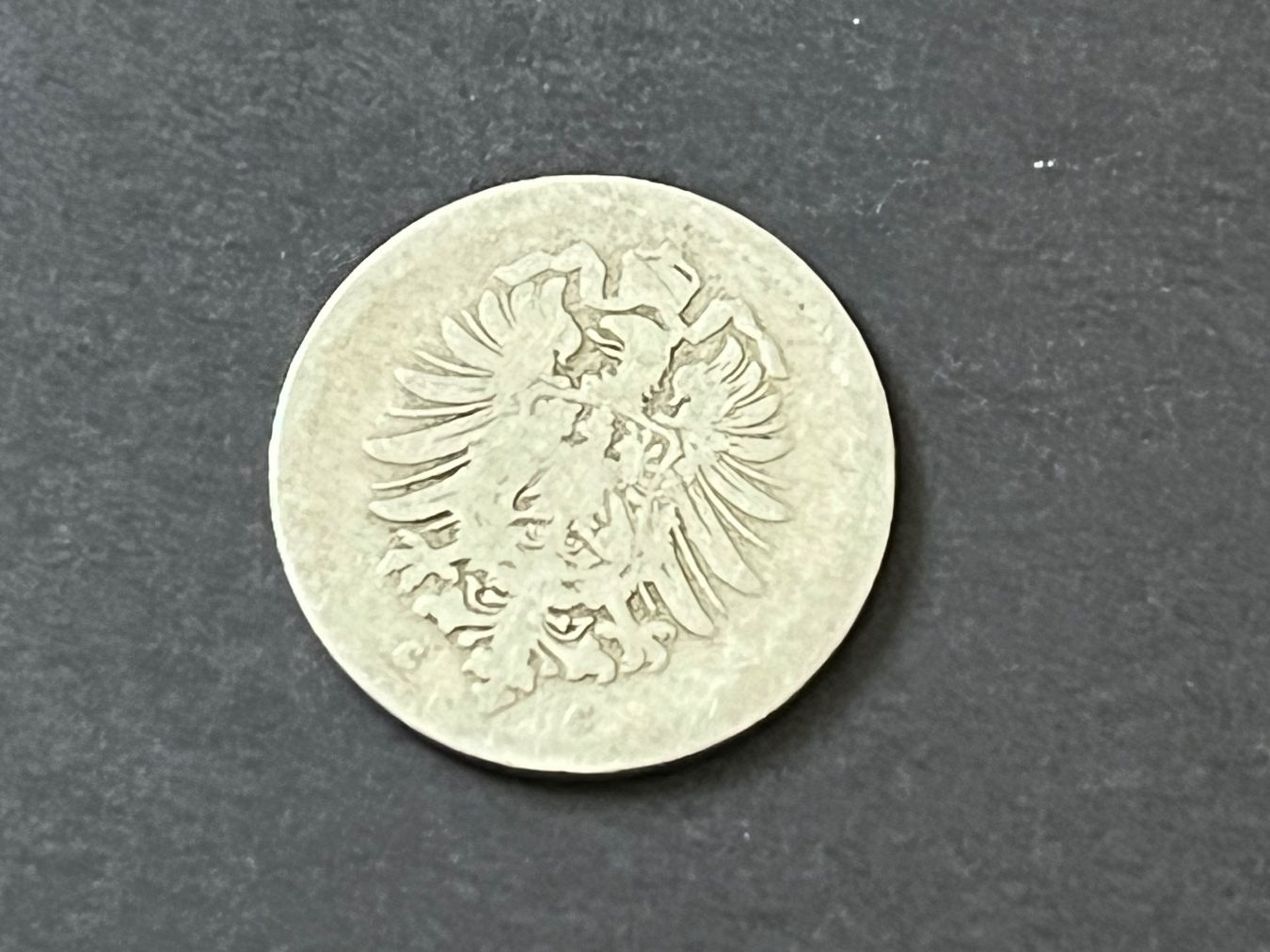 Alle Münzen: 5 Pfennig 1874 Münze – Gebraucht aus Neuenhof von Mastermind-73 1