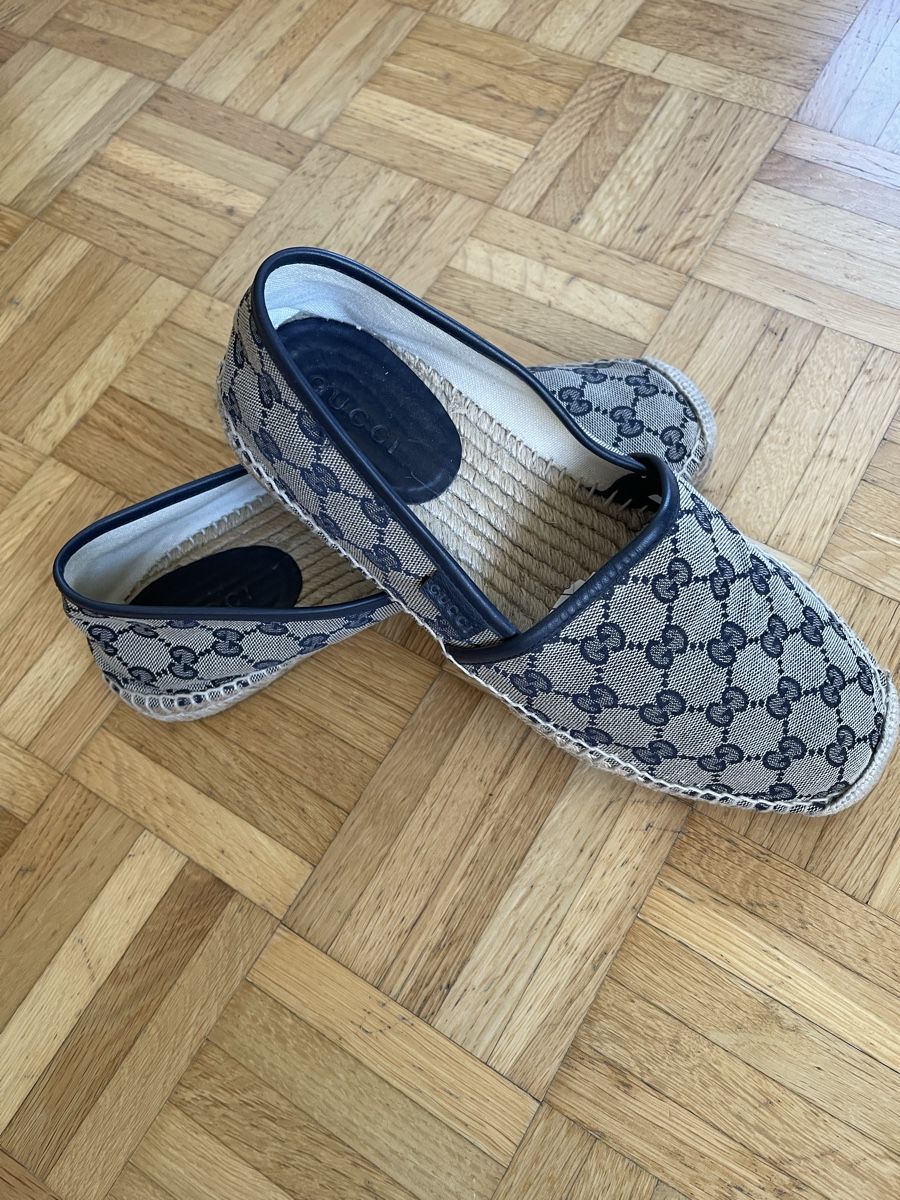 Gucci Scarpe da uomo: Gucci Espadrilles Canvas Monogram – Usato da Goldach venduto da Pero911 3
