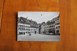 AK Bischofszell, Grubplatz, Hotel Linde, Merkur