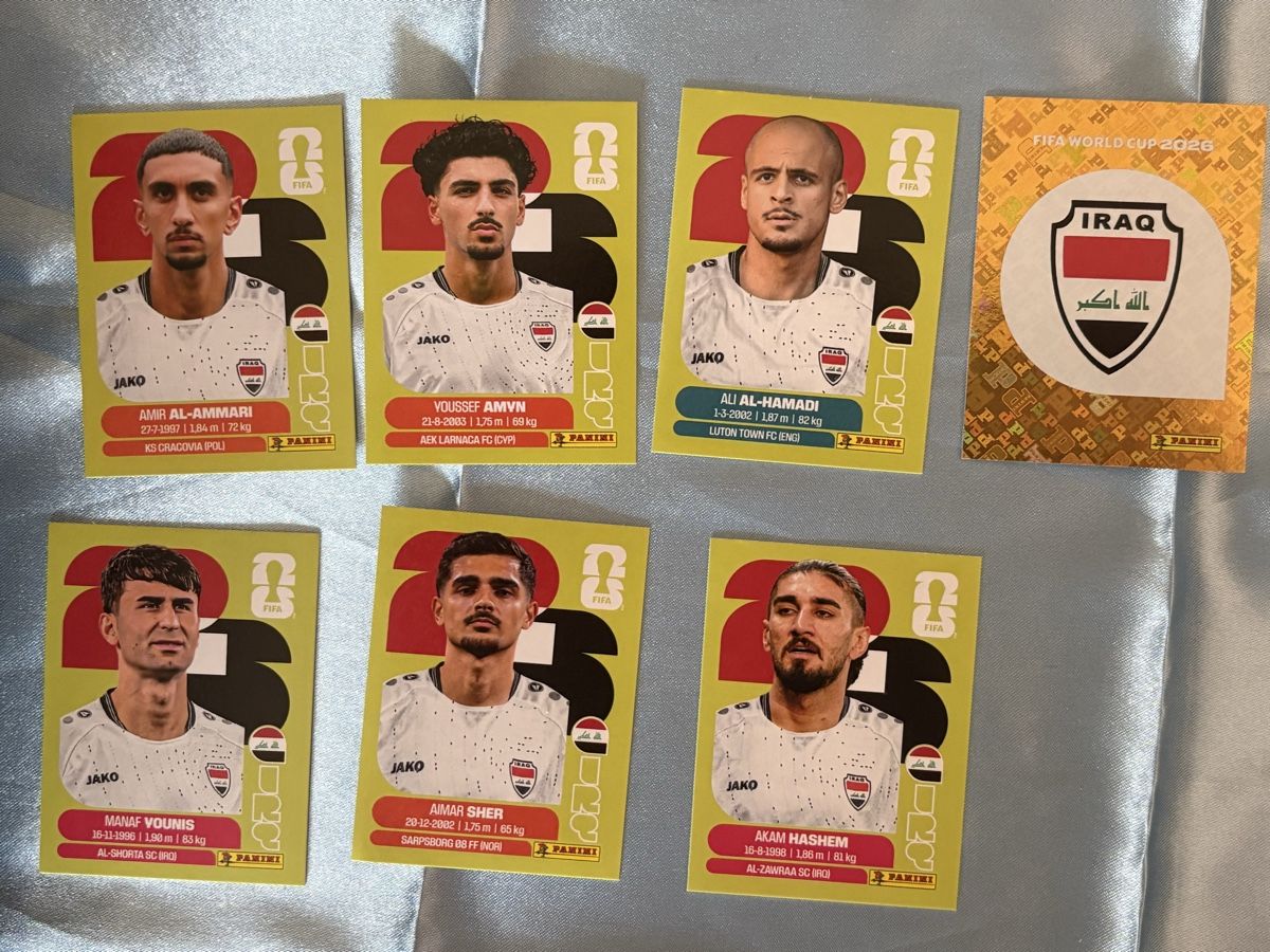 Panini Sammelbilder & Trading cards: Irak panini 2026 – Neu (gemäss Beschreibung) aus Luzern von jas_bd2h