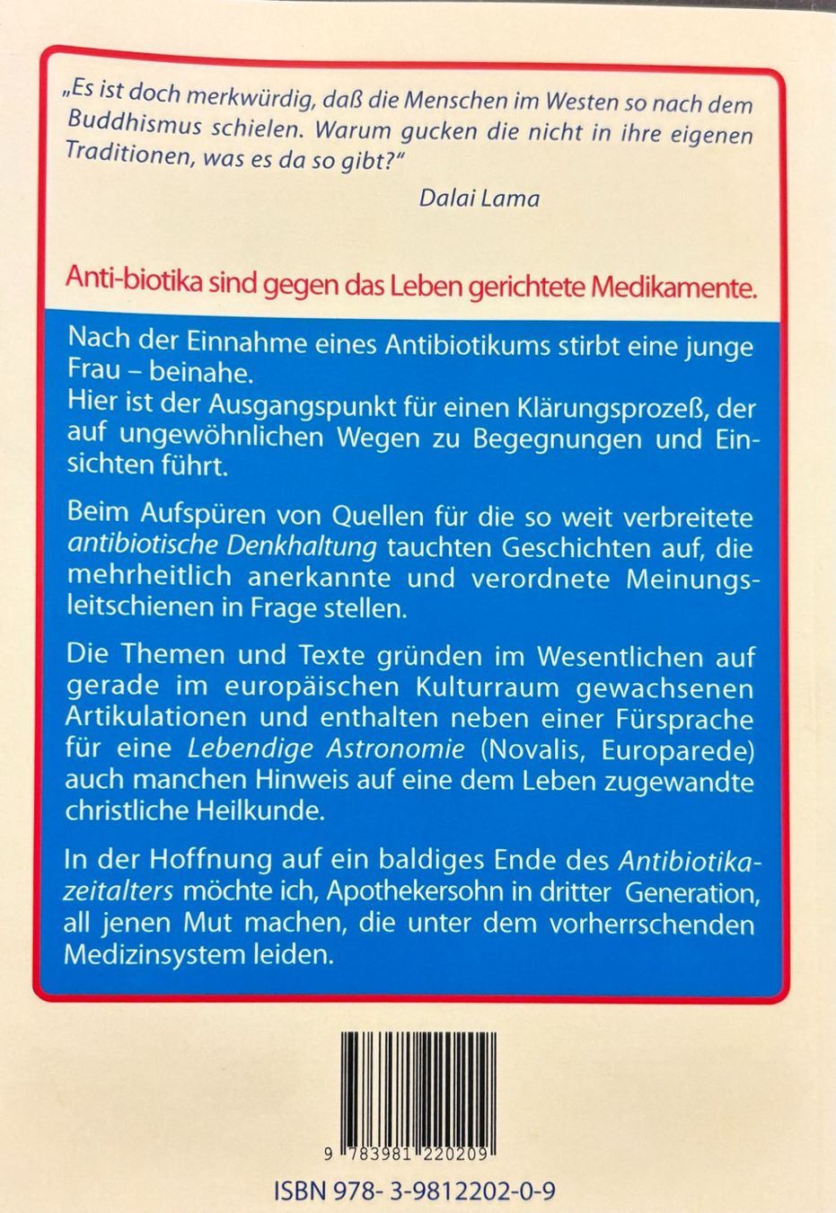 Livres: Antibiotika – Neuf (Voir description) à Sarnen par Livres 1