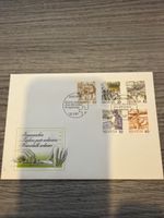 Kuvert mit Sondermarken Helvetia, Jahrgang 1987, Top Zustand