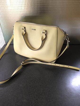 Damentasche JOOP Buttergelb,Leder