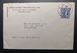 CHINA Brief nach WIL 1938