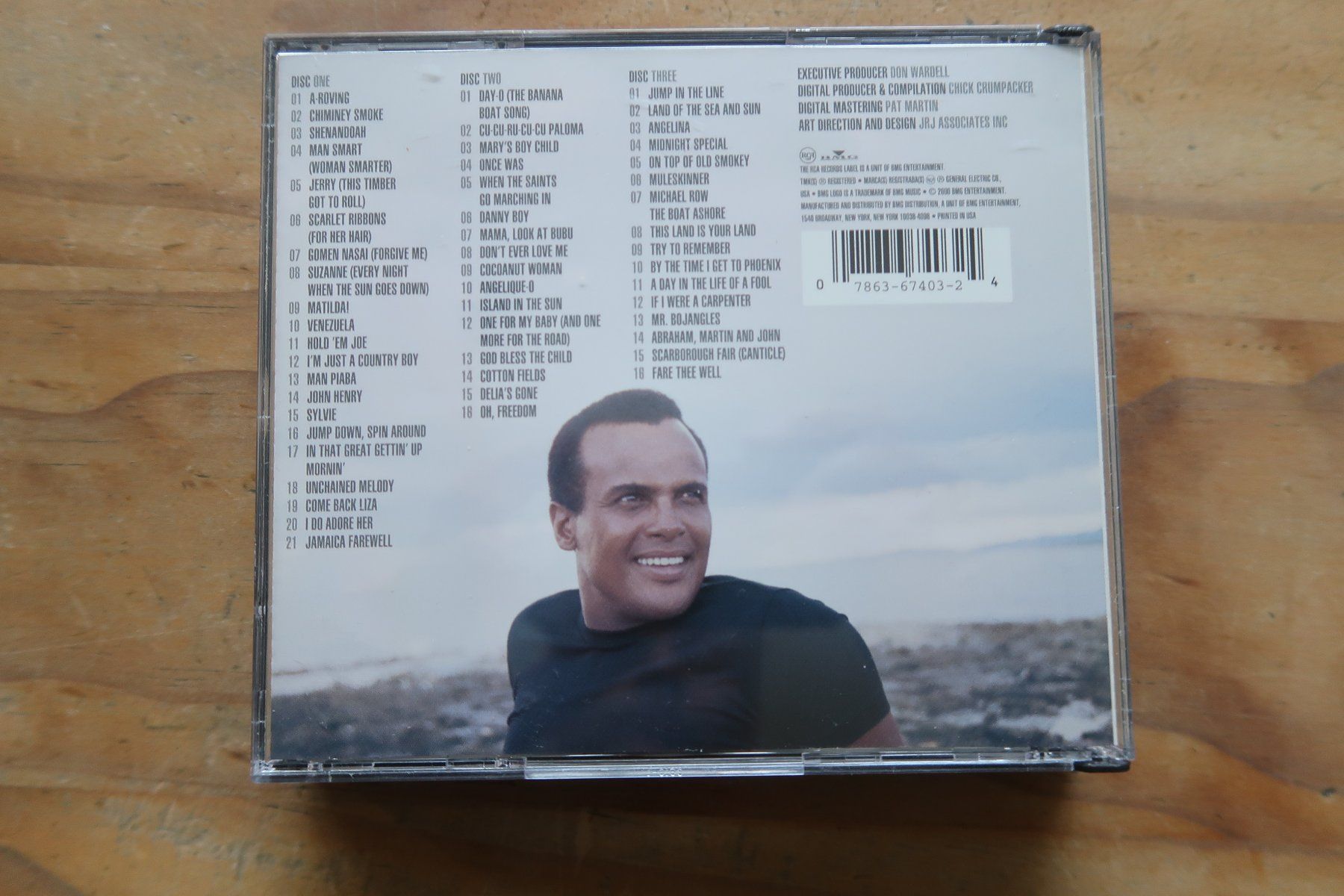 CD: HARRY BELAFONTE - GREATEST HITS - 3x CD – Usato da Basel venduto da Patiscat 1
