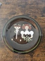 Keramikteller Wandteller Bauerntopf mit Brautpaar Motiv