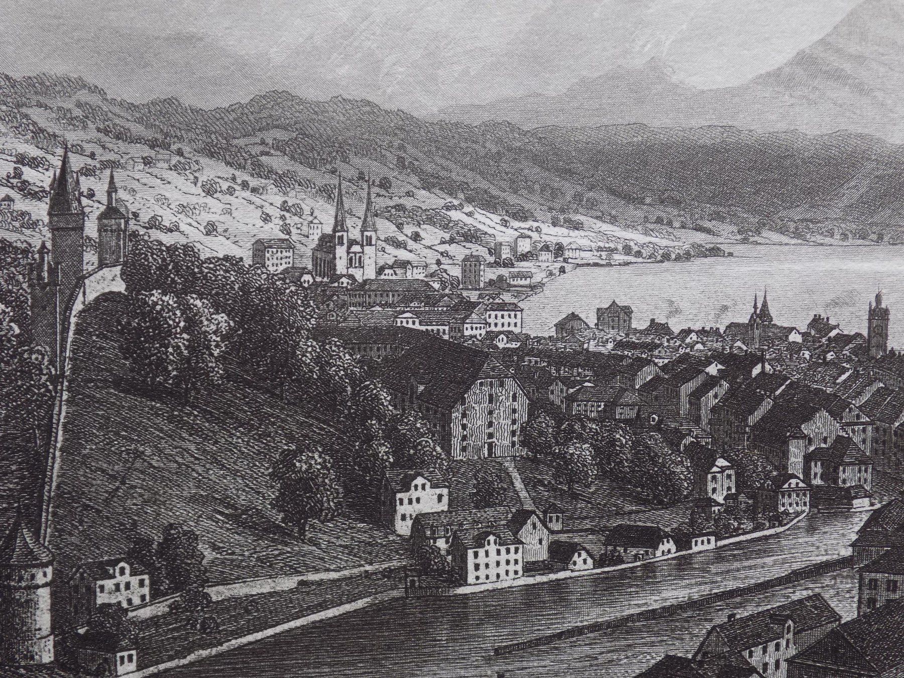 Gravures: Luzern Rigi – D'occasion à Risch par Rischli15 9