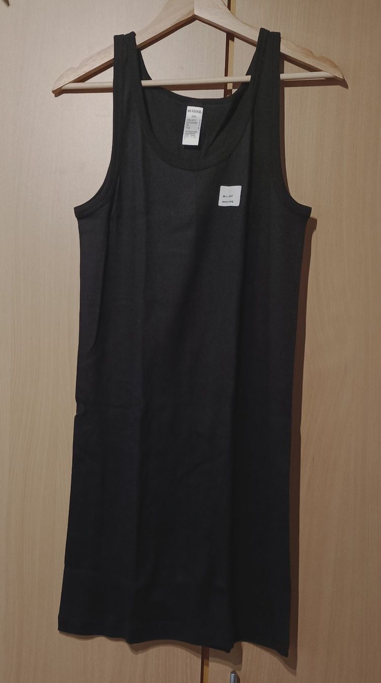 Biancheria intima: Unterleibchen 3XL, schwarz – Nuovo e nell'imballaggio originale da Frauenfeld venduto da 2in10siv4you