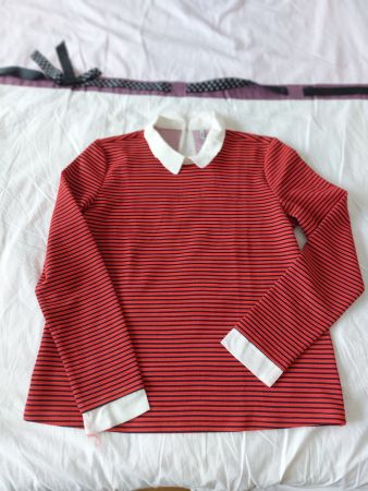 Très joli pull rayé Only Taille M NEUF
