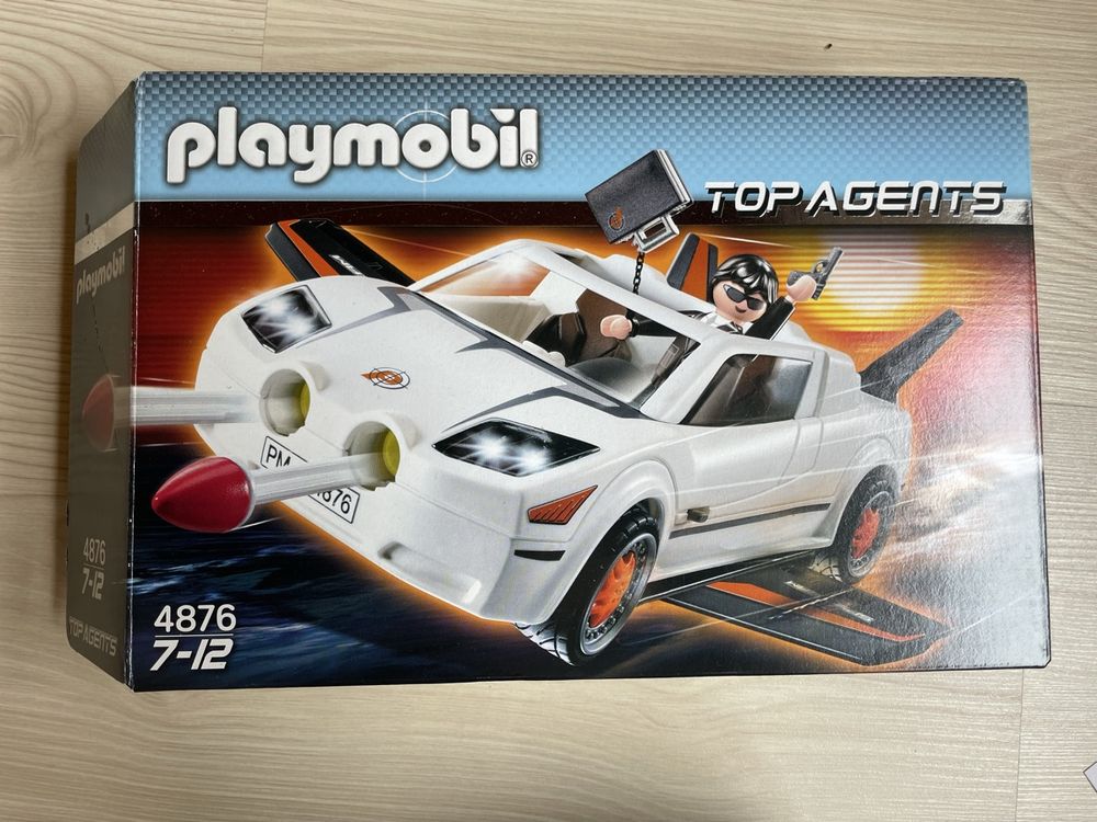 Playmobil - 4876 - Jeu de Construction - Voiture des Agents