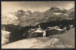Urnäsch, Kräzerli, Kurhaus mit Blick a