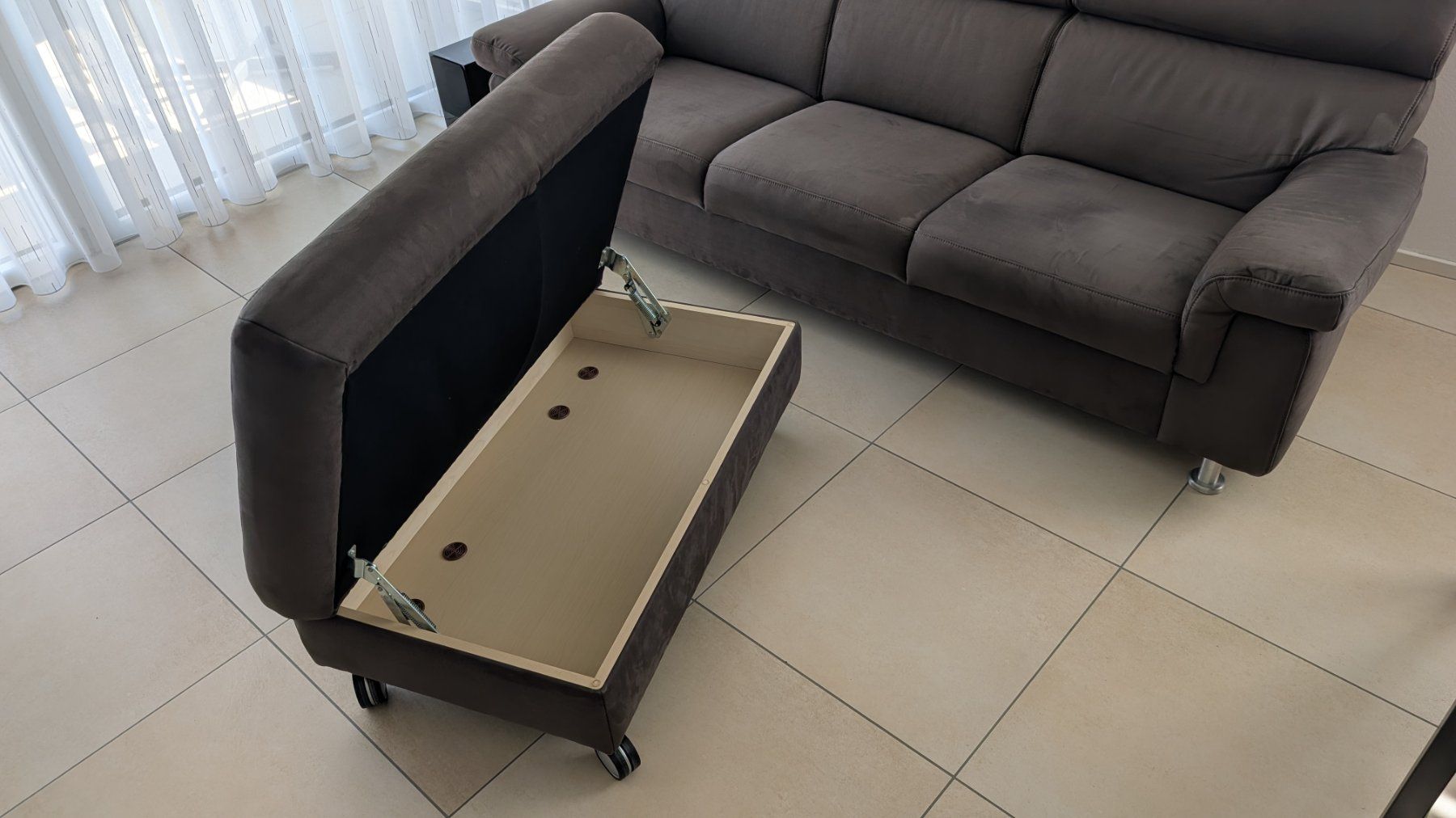 Himolla Divani: Himolla Sofa Rilasso Kosmos PG 10 Kakao – Usato da Bennau venduto da Twone 3