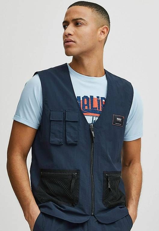 Gilet & Giacche: INDICODE JEANS IDPIET - Weste - navy, Gr. M – Usato da Arbon venduto da my_shopping