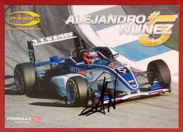 Alejandro Núñez Formel 3 Autogramm signiert Foto 10x15cm