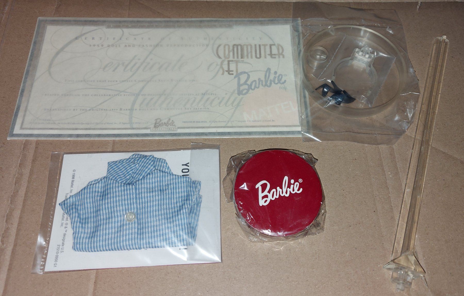 Bambole: Barbie REPRODUCTION "Commuter Set",1998,Neuve – Nuovo e nell'imballaggio originale da Ecublens VD venduto da Magic_Island 3