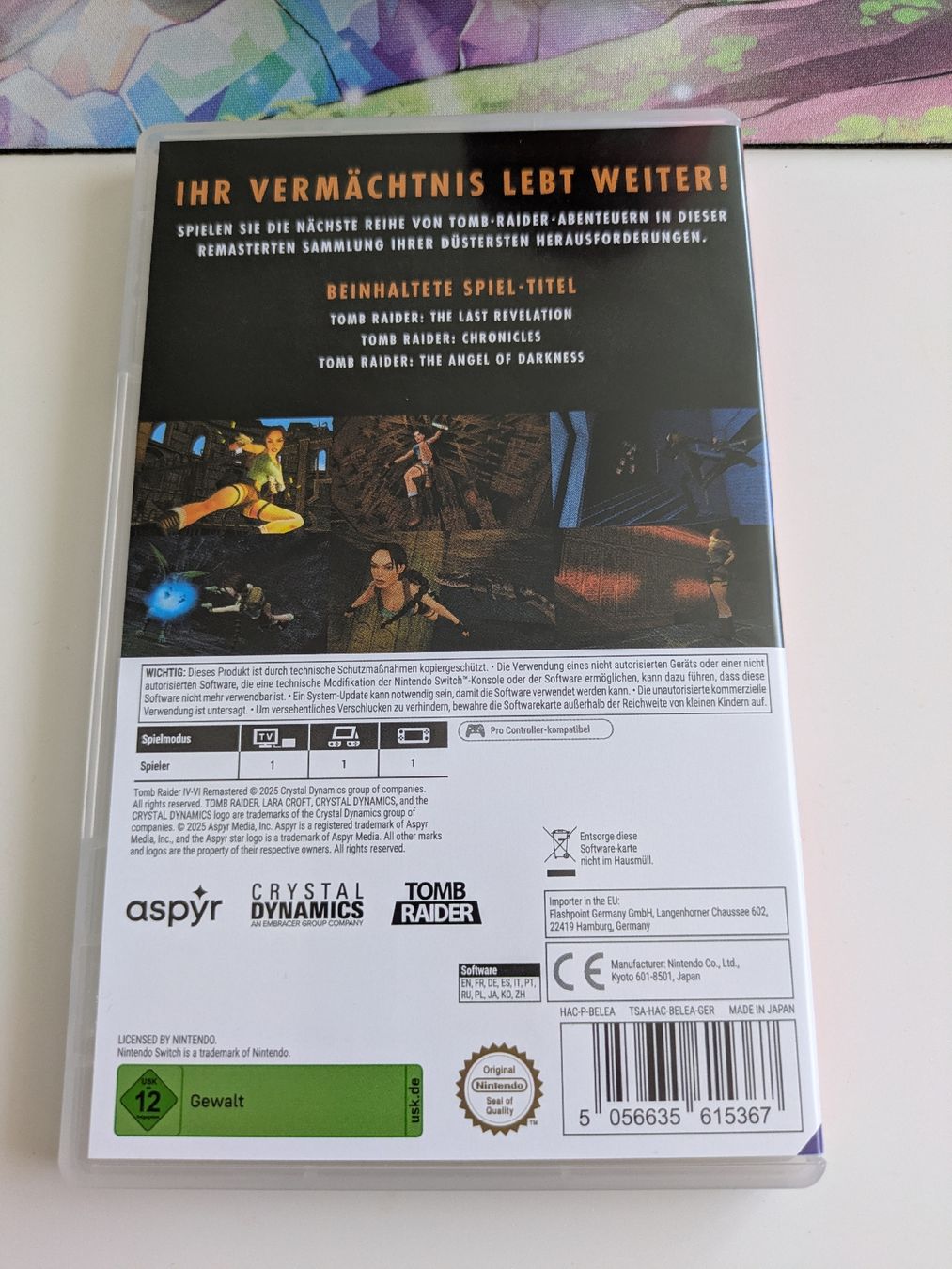 Giochi: Tomb Raider IV-V-VI Remastered – Nuovo (secondo la descrizione) da Hochdorf venduto da NoctisCaelum 1