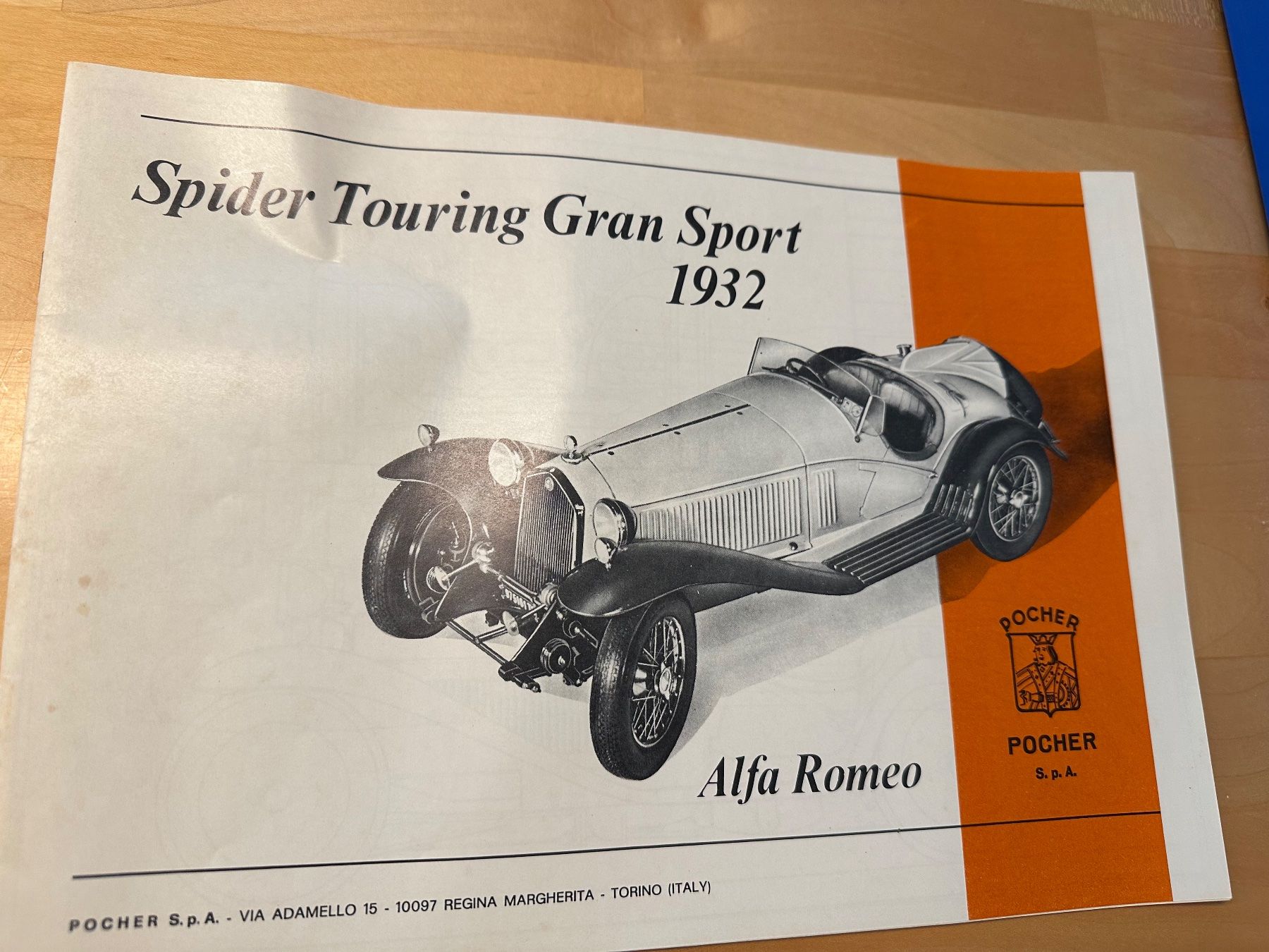 Alfa Romeo Modellini d'auto: Pochermodel Alfa Romeo Spider 1932 – Usato da Maur venduto da michi56 3