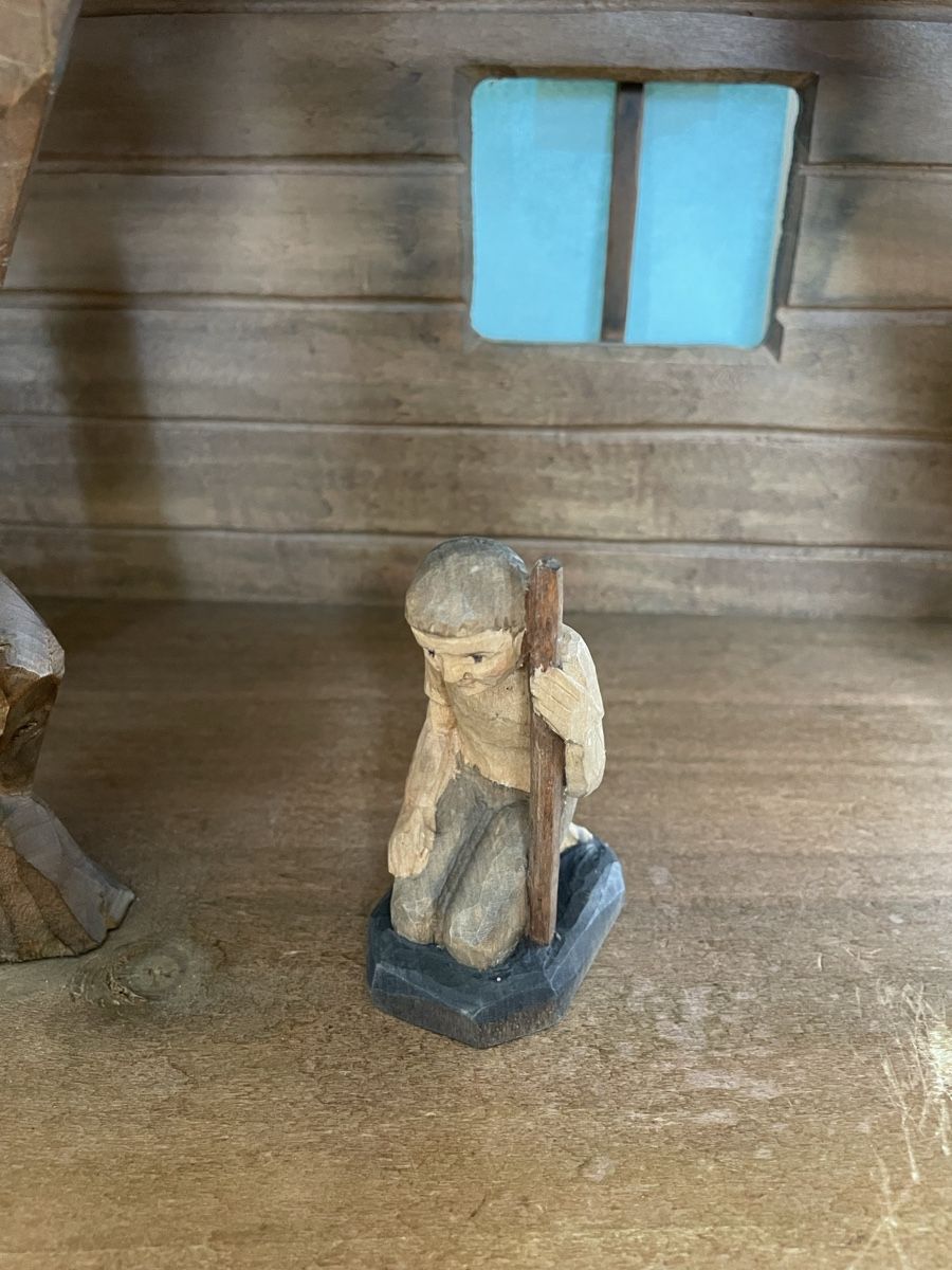 Statuette: Knabe mit Stab E.Thomann Brienz – Usato da Flawil venduto da Naphtali 4