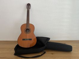 Konzertgitarre Musima Calvin Grämer mit Hülle