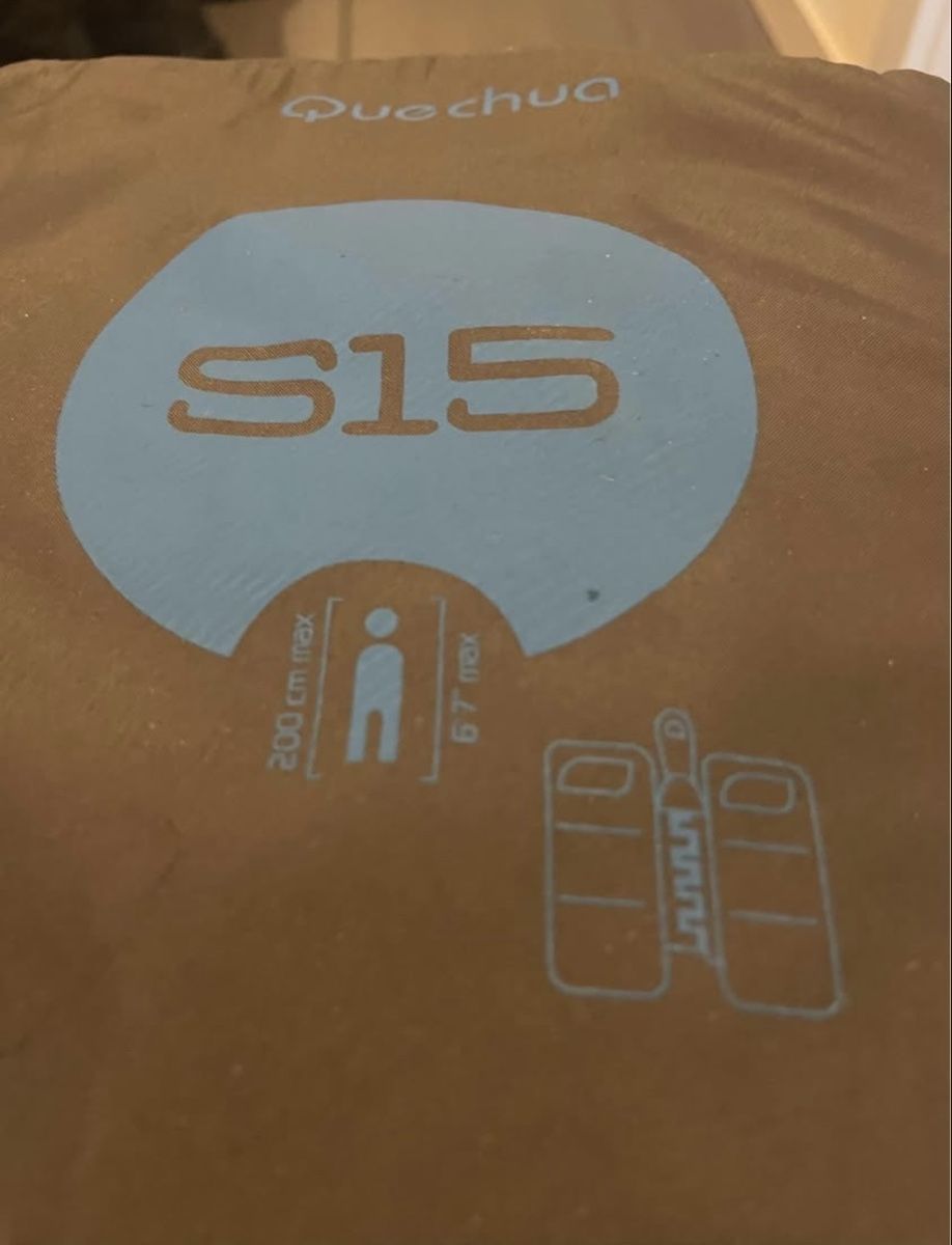 Borse: Sac de couchage Quechua S15 pour 200cm max – Usato da St-Maurice venduto da mat_wkr6 1